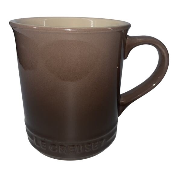 Le Creuset Brown Ceramic Mug 14oz - Picture 1 of 6